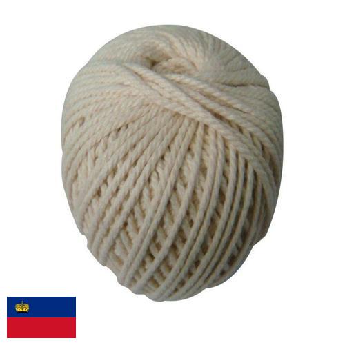 нить хлопчатобумажная из Лихтенштейна