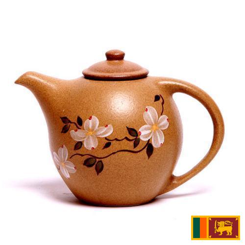 чайник керамический из Шри-Ланки
