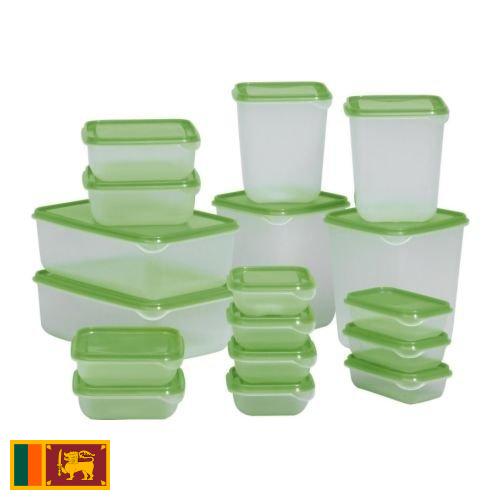 Емкости пластиковые из Шри-Ланки