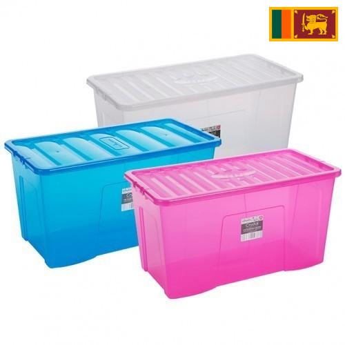 коробка пластиковая из Шри-Ланки