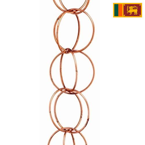 Медь круги из Шри-Ланки