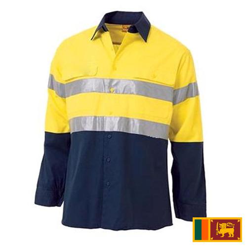 Одежда производственная из Шри-Ланки