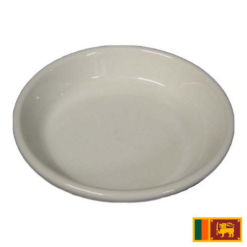 посуда фарфоровая из Шри-Ланки