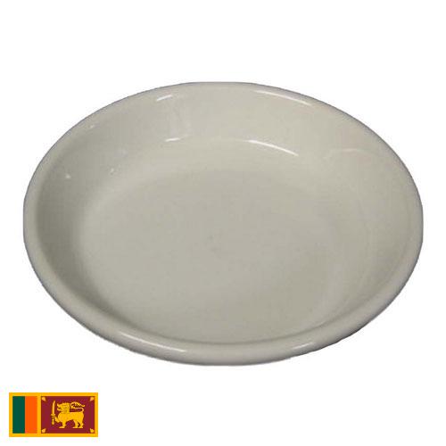посуда из фарфора из Шри-Ланки