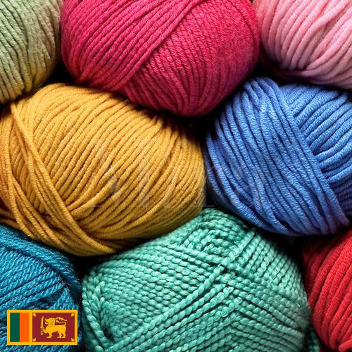 синтетические нити пряжа из Шри-Ланки