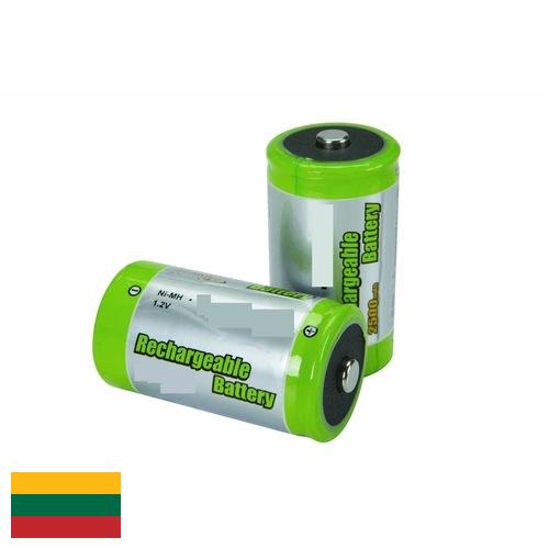 Батареи аккумуляторные из Литвы