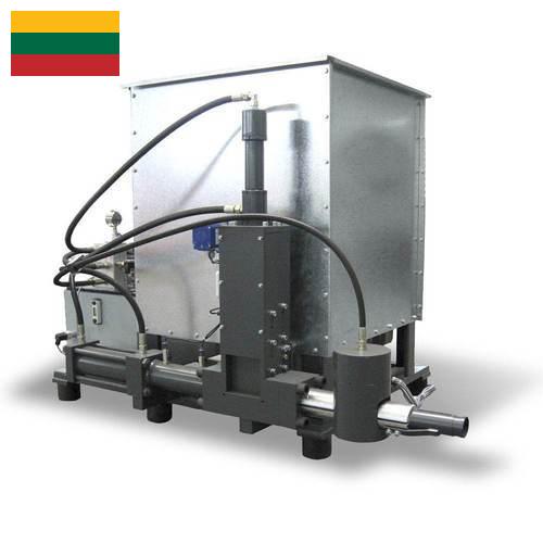 Брикетировочная машина из Литвы