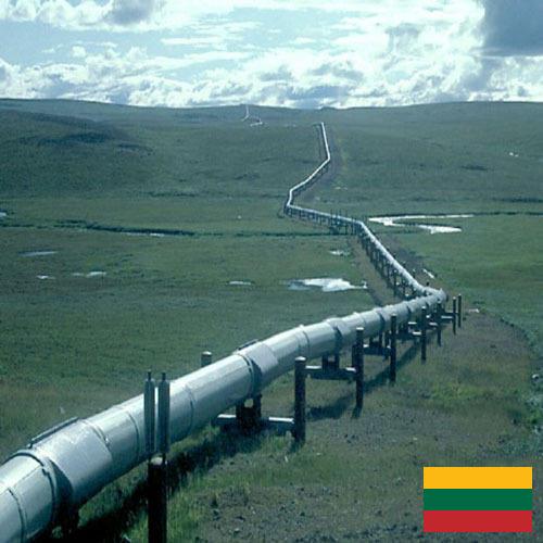 Газовая линия из Литвы