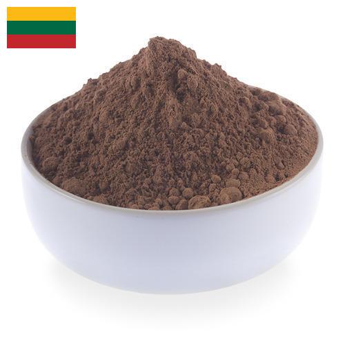 какао порошок натуральный из Литвы