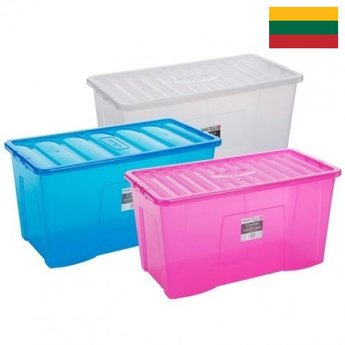 коробка пластиковая из Литвы