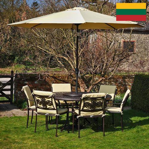 Мебель садовая из Литвы