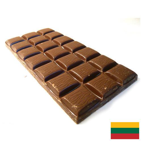 Молочный шоколад из Литвы