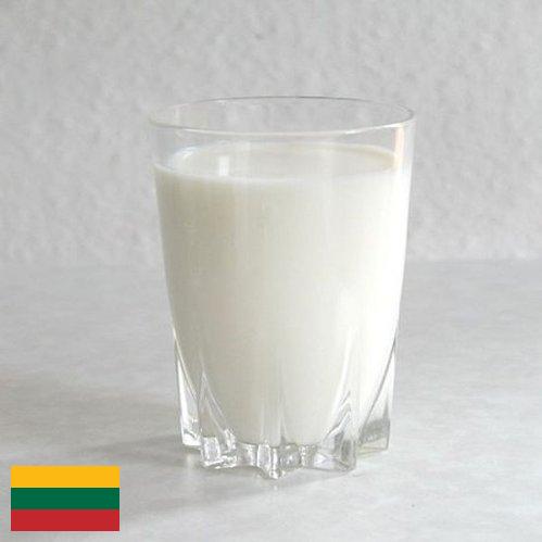 молоко обезжиренное из Литвы