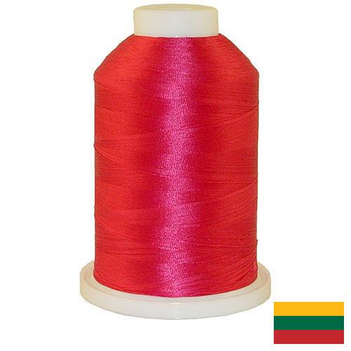 нить полиэфирная из Литвы