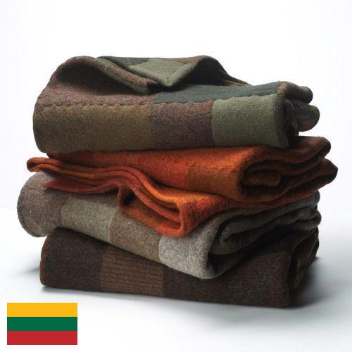 одеяла пледы из Литвы