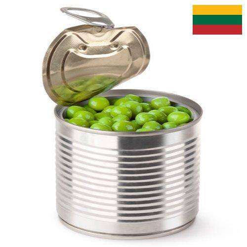 Овощные консервы из Литвы