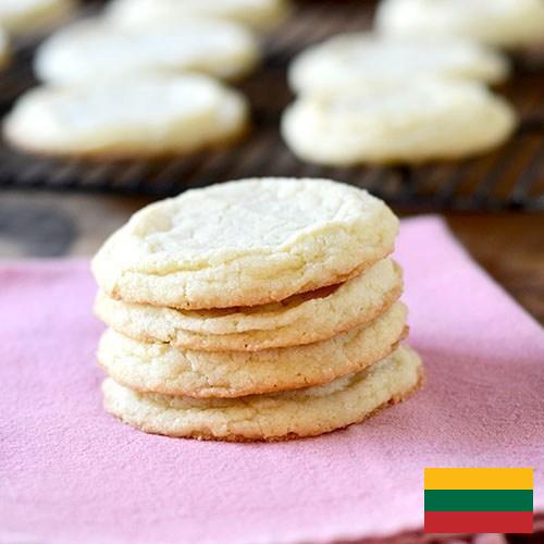 печенье сахарное из Литвы