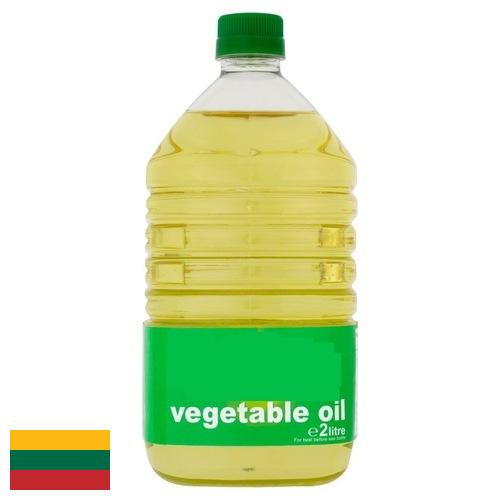 Растительное масло из Литвы