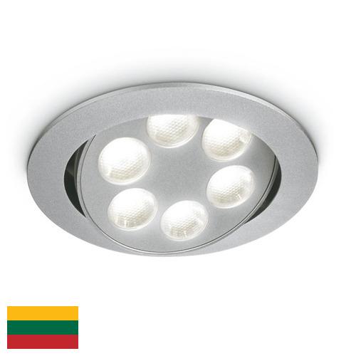 Светильники встраиваемые из Литвы