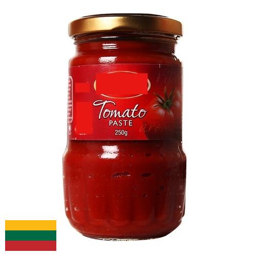 Томатная паста из Литвы