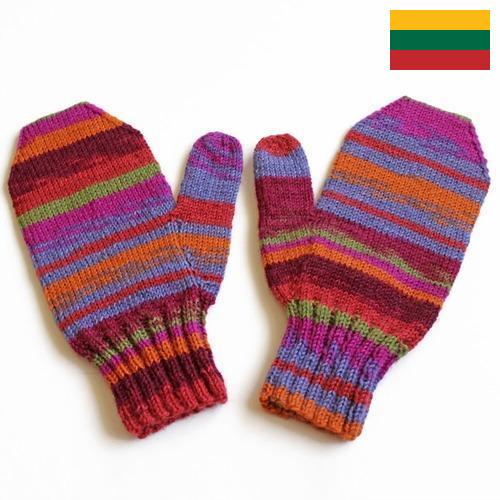 Варежки женские из Литвы