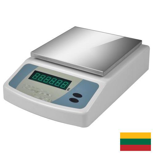 весы электронные из Литвы