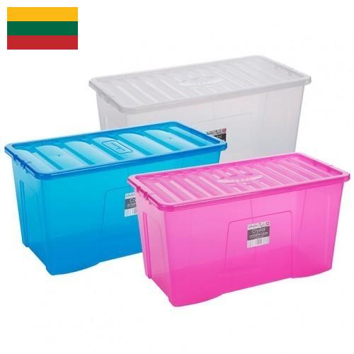 ящик пластмассовый из Литвы