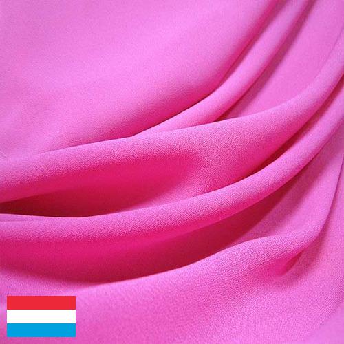 Ткани полиэфирные из Люксембурга