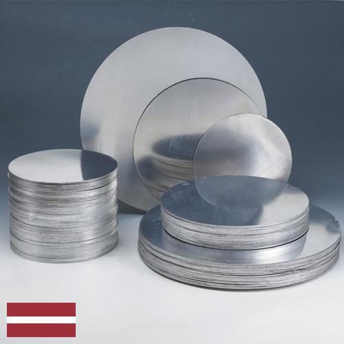 Алюминий круги из Латвии