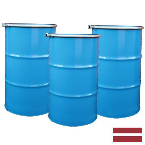 Бочки металлические из Латвии