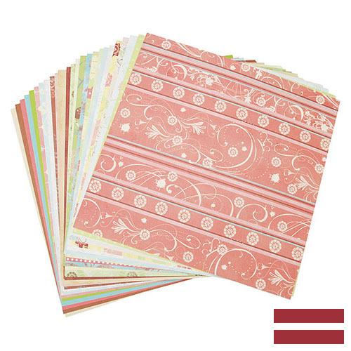 Бумага печатная из Латвии