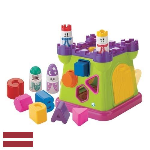 Детские игрушки из Латвии