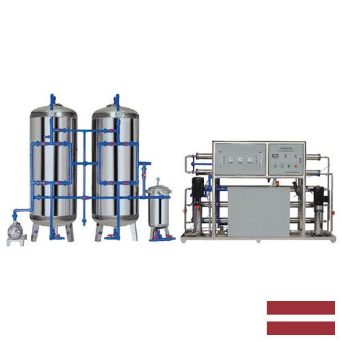 Оборудование для очистки воды из Латвии