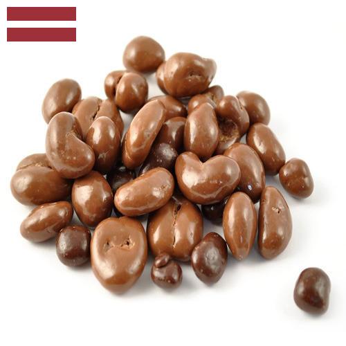 Орехи в шоколаде из Латвии