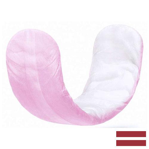 салфетки гигиенические из Латвии