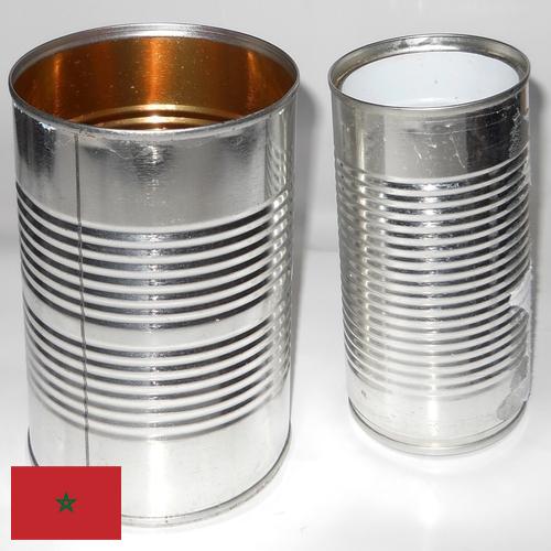 Банки жестяные из Марокко