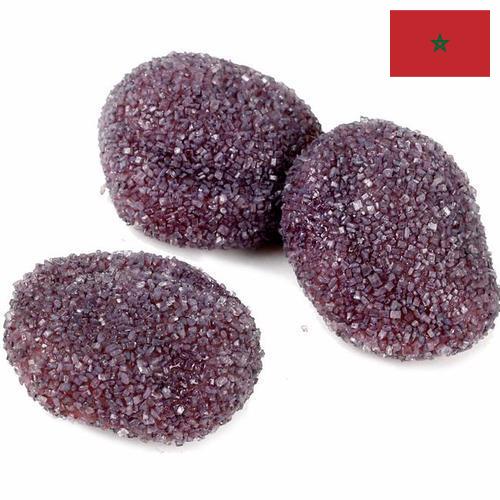 изделия кондитерские сахаристые из Марокко