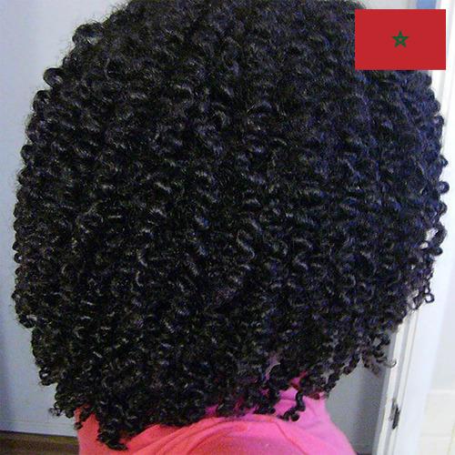 Натуральные волосы из Марокко