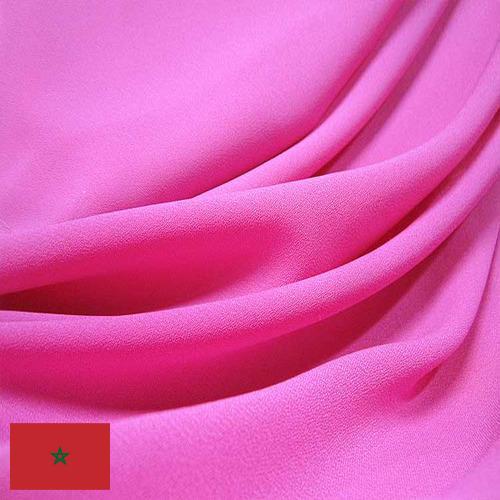 Ткани полиэфирные из Марокко