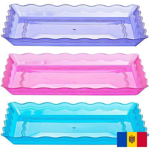 Лотки пластиковые из Молдовы, Республики