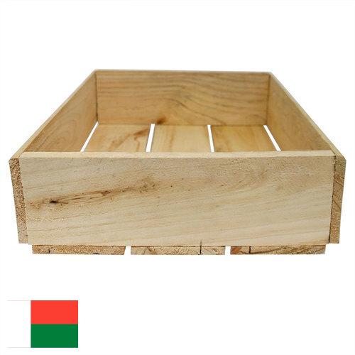 Ящики деревянные из Мадагаскара