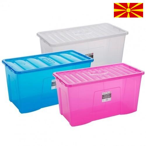 коробка пластиковая из Македонии