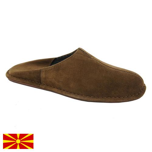 Мужские тапочки из Македонии