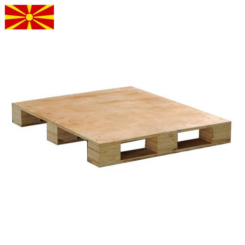 поддоны деревянные из Македонии