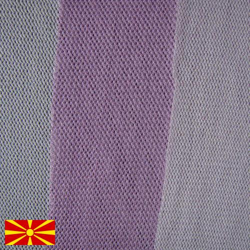 Полотно трикотажное хлопчатобумажное из Македонии