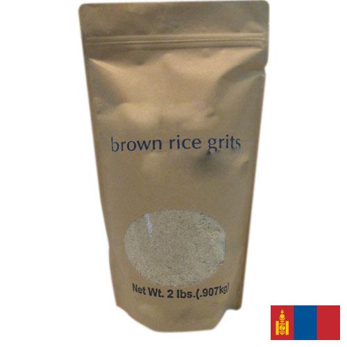 Рисовая крупа из Монголии