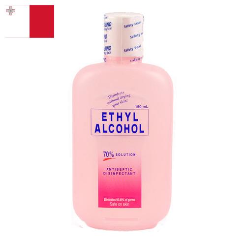 Этиловый спирт из Мальты