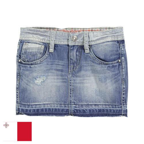 юбка джинсовая из Мальты