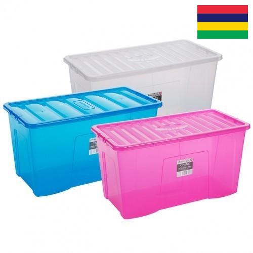 коробка пластиковая из Маврикия