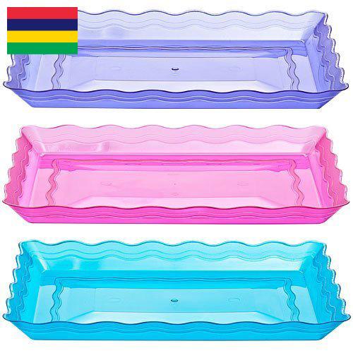 Лотки пластиковые из Маврикия